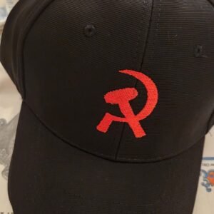 Boné preto Foice e Martelo