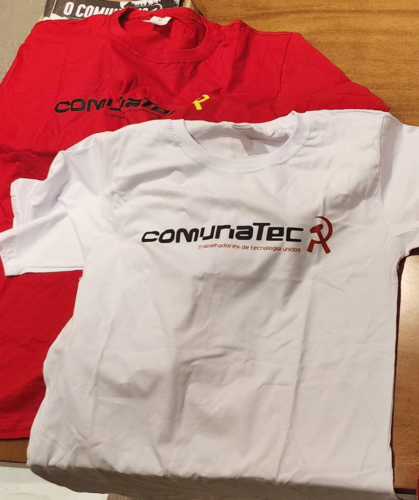 Camiseta branca ComunaTec